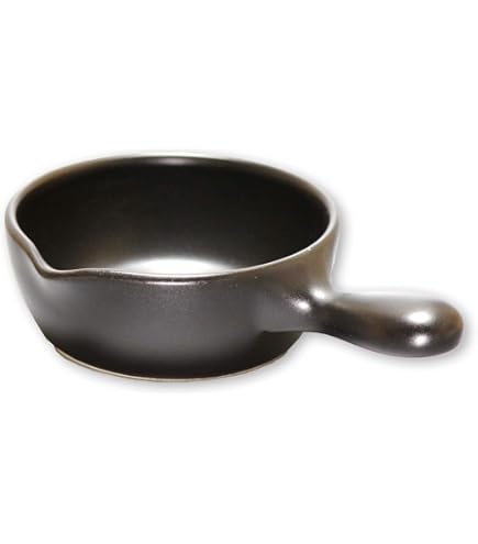 Amazon.co.jp: 新光金属 フォンデュ鍋 チーズパン 茶 20cm チーズ